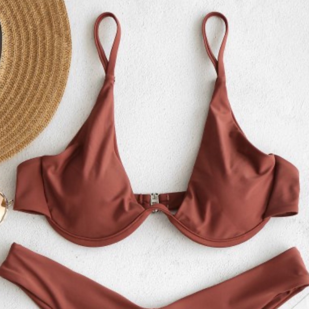 ZAFUL High Leg Underwire Bikini
